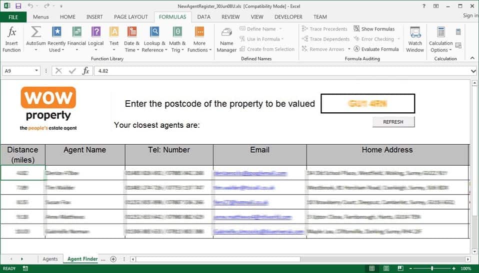 WOW Property Agent Finder